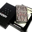 画像6: ZIPPOライター マーブル アラベスク エッチング彫刻 シルバー ジッポ 両面加工 銀 かっこいい おしゃれ メンズ ギフト プレゼント (6)