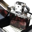 画像4: ZIPPO ライター ジッポ ロゴ マーブル シルバー ブラウン 4面加工 Marble Logo かっこいい おしゃれ メンズ ギフト プレゼント (4)