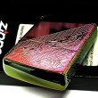 画像7: ZIPPO ライター アラベスク チタン加工 レインボー ジッポ 4面彫刻 虹色 高級 唐草 かっこいい おしゃれ メンズ ギフト プレゼント (7)