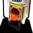 画像6: ZIPPO 1937レプリカ フラットトップ ファンタジーブック おしゃれ ゴールド&レッド ジッポ ライター かっこいい 5面加工 エッチング彫刻 金赤 金タンク メンズ プレゼント ギフト (6)