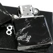 画像4: ZIPPO 大理石柄 5面連続プリント ジッポ ライター ブラック 渋い 黒 おしゃれ かっこいい メンズ プレゼント ギフト (4)