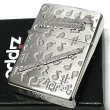 画像5: ZIPPO ライター 楽器 フルート メタル ジッポロゴ 可愛い シルバー 両面加工 ハート 音符 ホワイトニッケル かわいい 銀 おしゃれ メンズ レディース プレゼント ギフト (5)