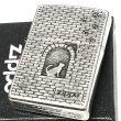 画像2: ZIPPO ライター CAT シルバー 猫 レンガ 彫刻 ジッポ ライター 足跡 ネコ 銀 かわいい 女性 レディース おしゃれ メンズ ギフト プレゼント (2)