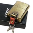 画像9: ZIPPO ライター キーホルダー ジッポ 銀バレルメタル 古美バレル アンティークシルバー アンティークゴールド 全6種 ブラス キーリング 古美仕上げ 銀 かっこいい メンズ お洒落 ギフト プレゼント (9)