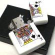 画像4: ZIPPO トランプ スペードのエース 裏面キング ジッポ ライター 両面加工 かっこいい おしゃれ ホワイト 白 ギフト プレゼント レディース メンズ (4)