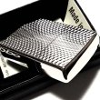 画像5: ZIPPO ライター ダイヤモンドカット ジッポ プラチナシルバー 彫刻 両面加工 銀 かっこいい おしゃれ メンズ ギフト プレゼント (5)